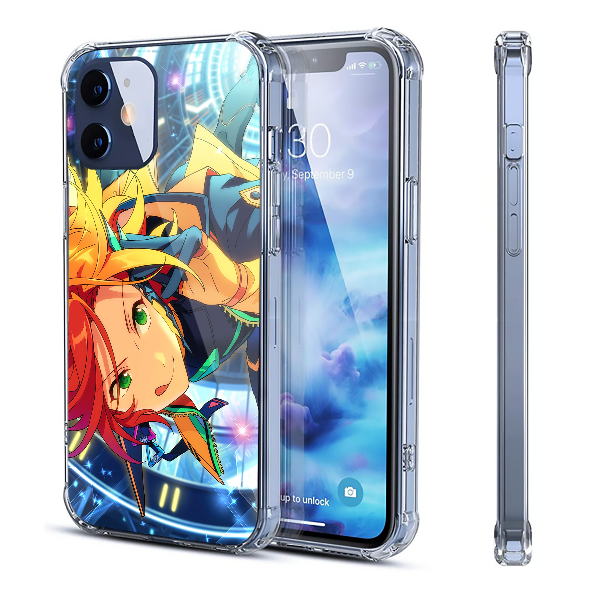 （画像用） あんさんぶるスターズ! Ensemble Stars 【iPhone 12シリーズ対応】透明スマホケース（クリアソフトケース）